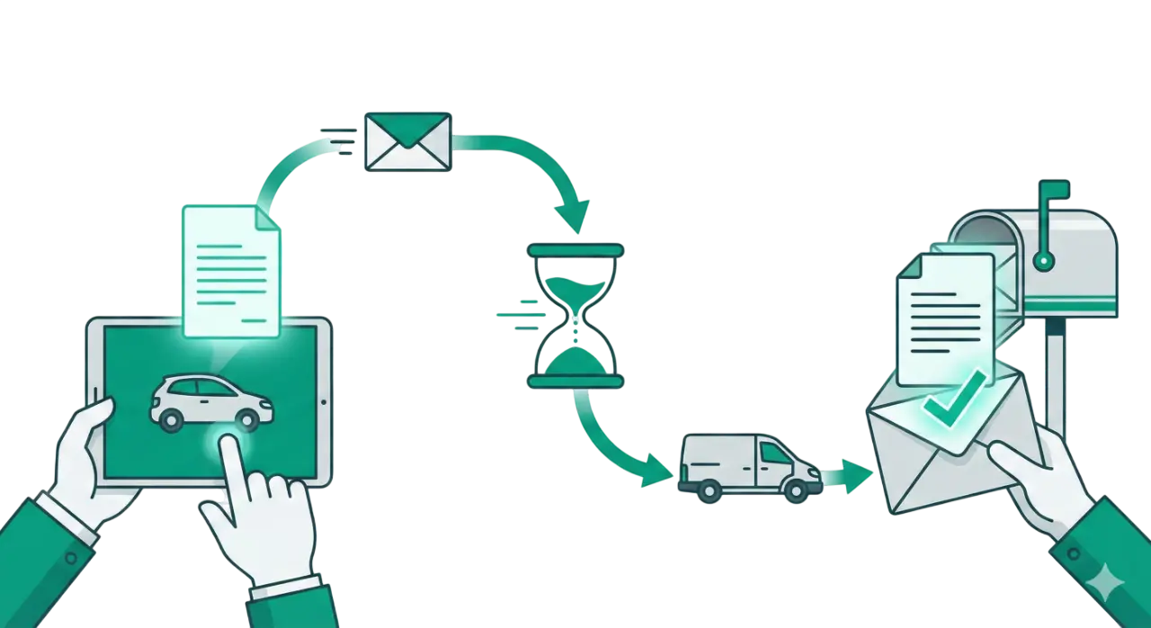 Cuánto tarda en llegar el duplicado o la renovación del permiso de circulación