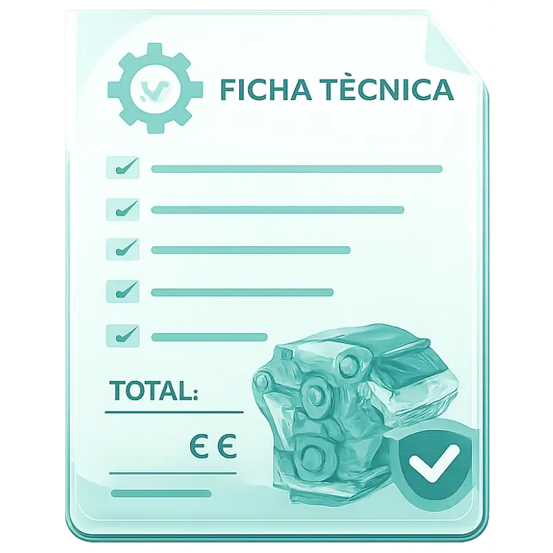 Ficha técnica del vehículo